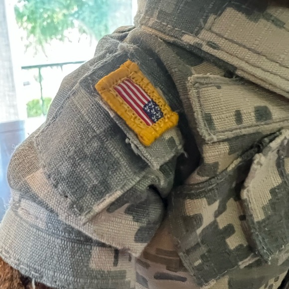 Camouflage Stuffed Bear Toy - Picture 5 of 8